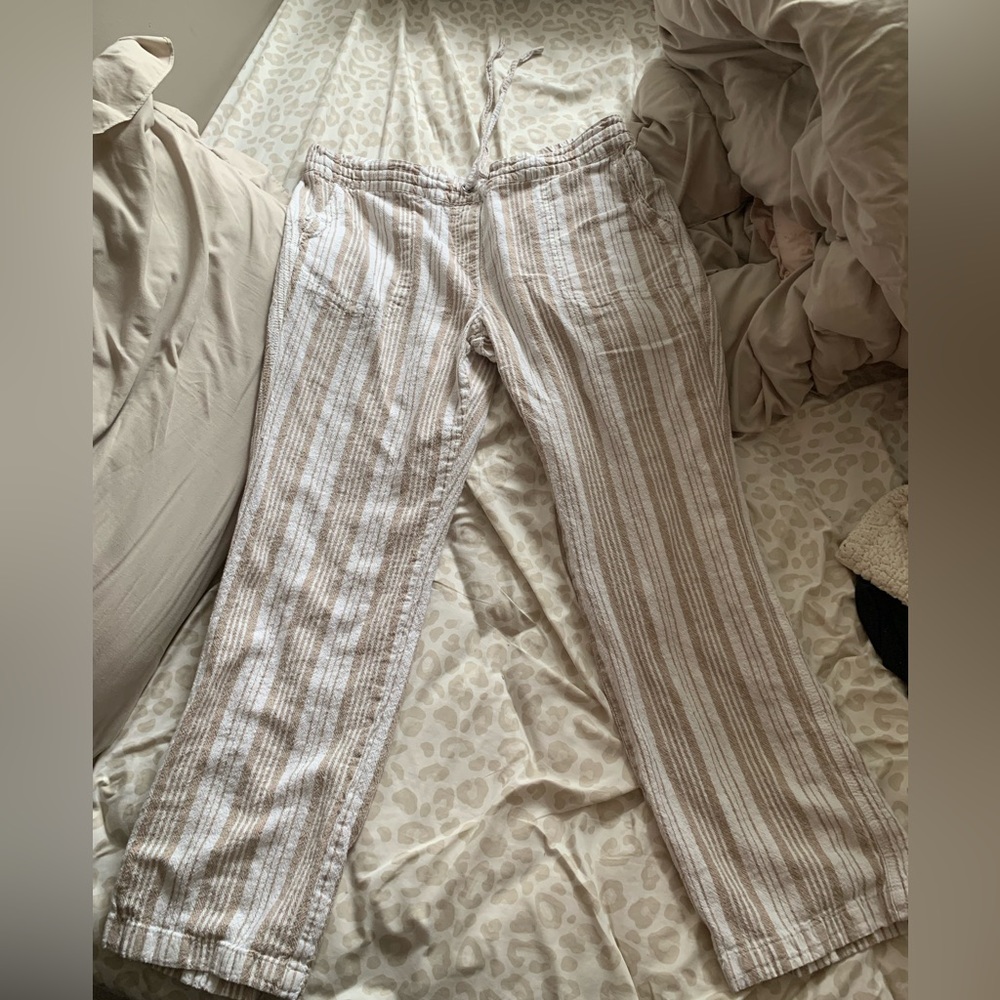 PEN SE STRIPPED PANTS